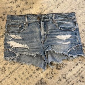 Jean shorts